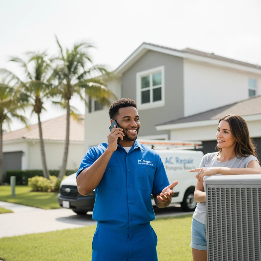 AC Repair Pompano Beach customer support in Hamptonville